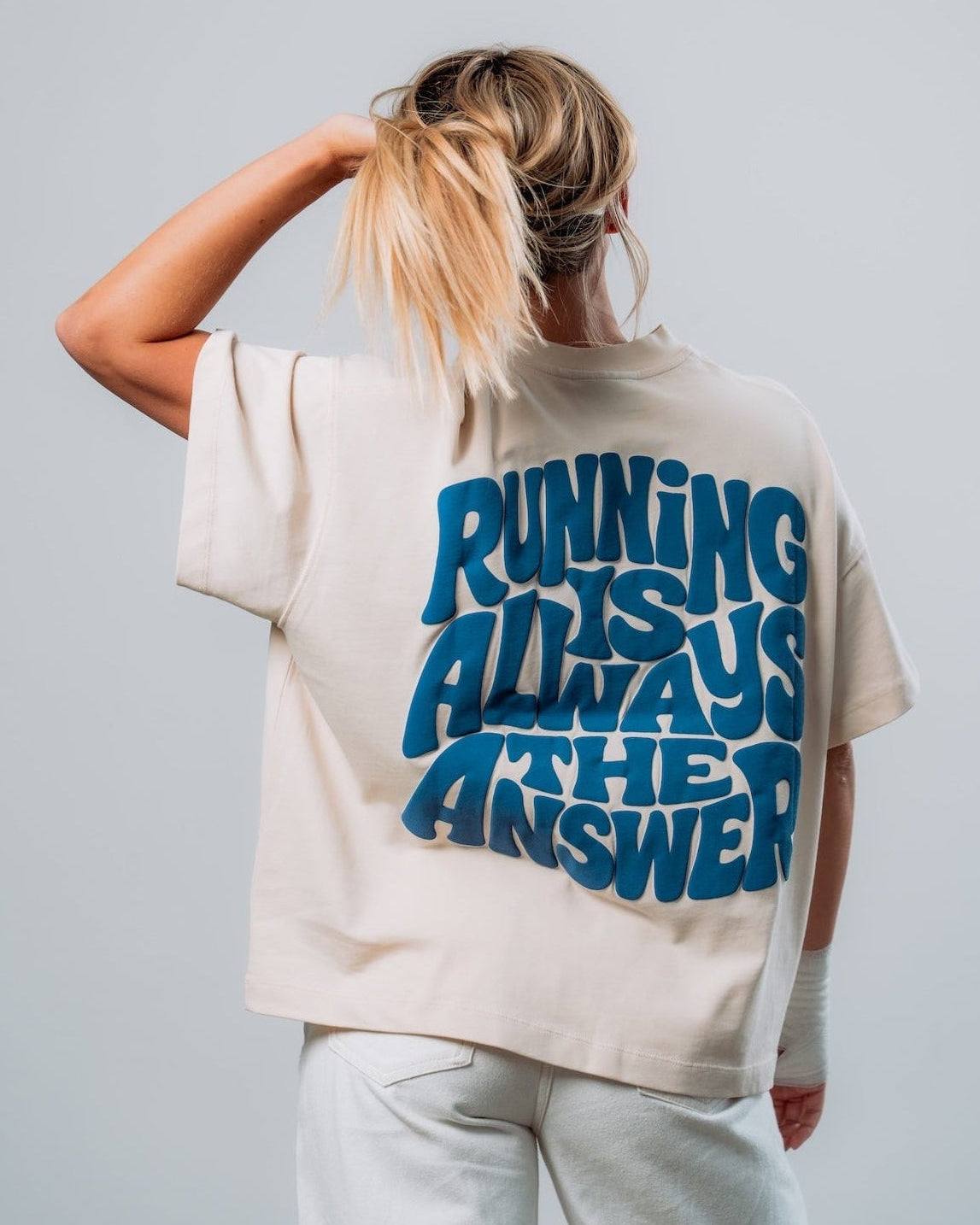 Running is always the answer - Oversized Shirt