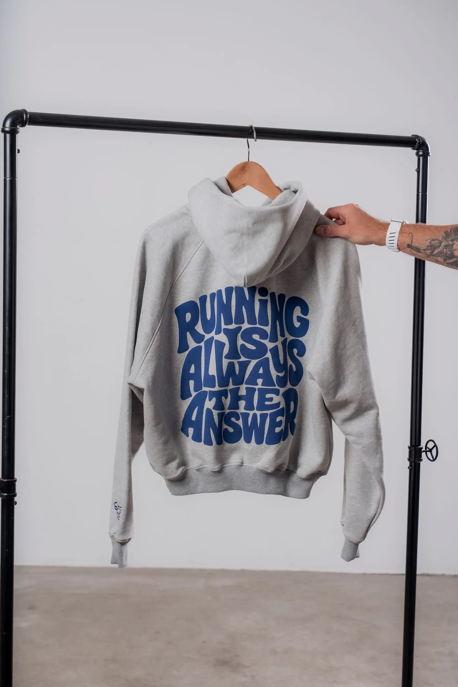Running is always the answer - Oversized Hoodie