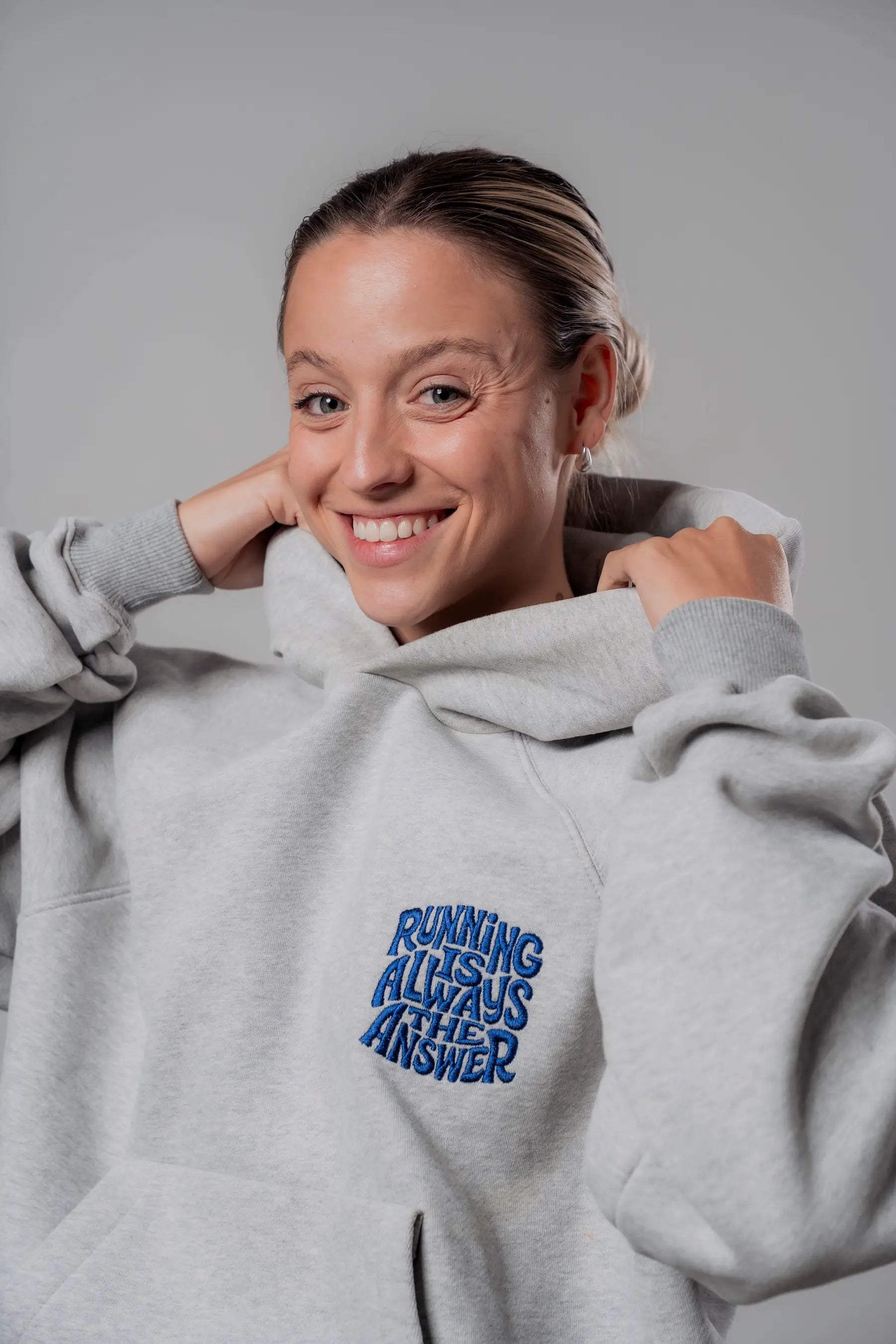 Running is always the answer - Oversized Hoodie
