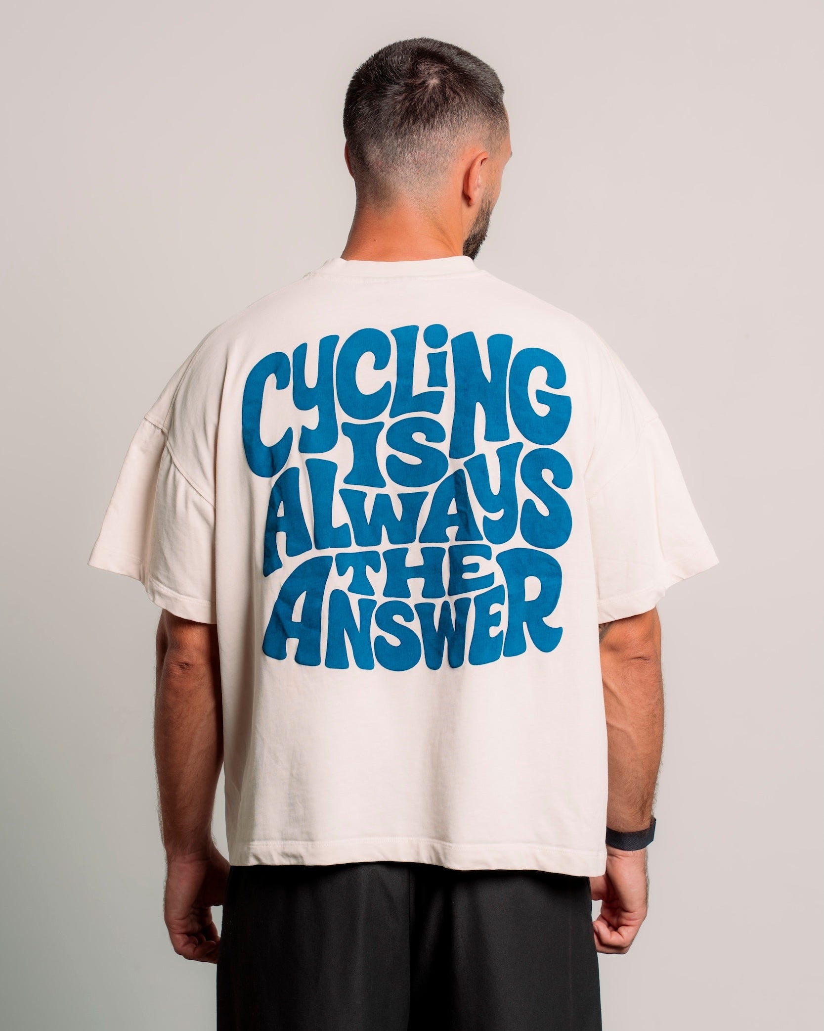 Cycling is always the answer - Oversized Shirt