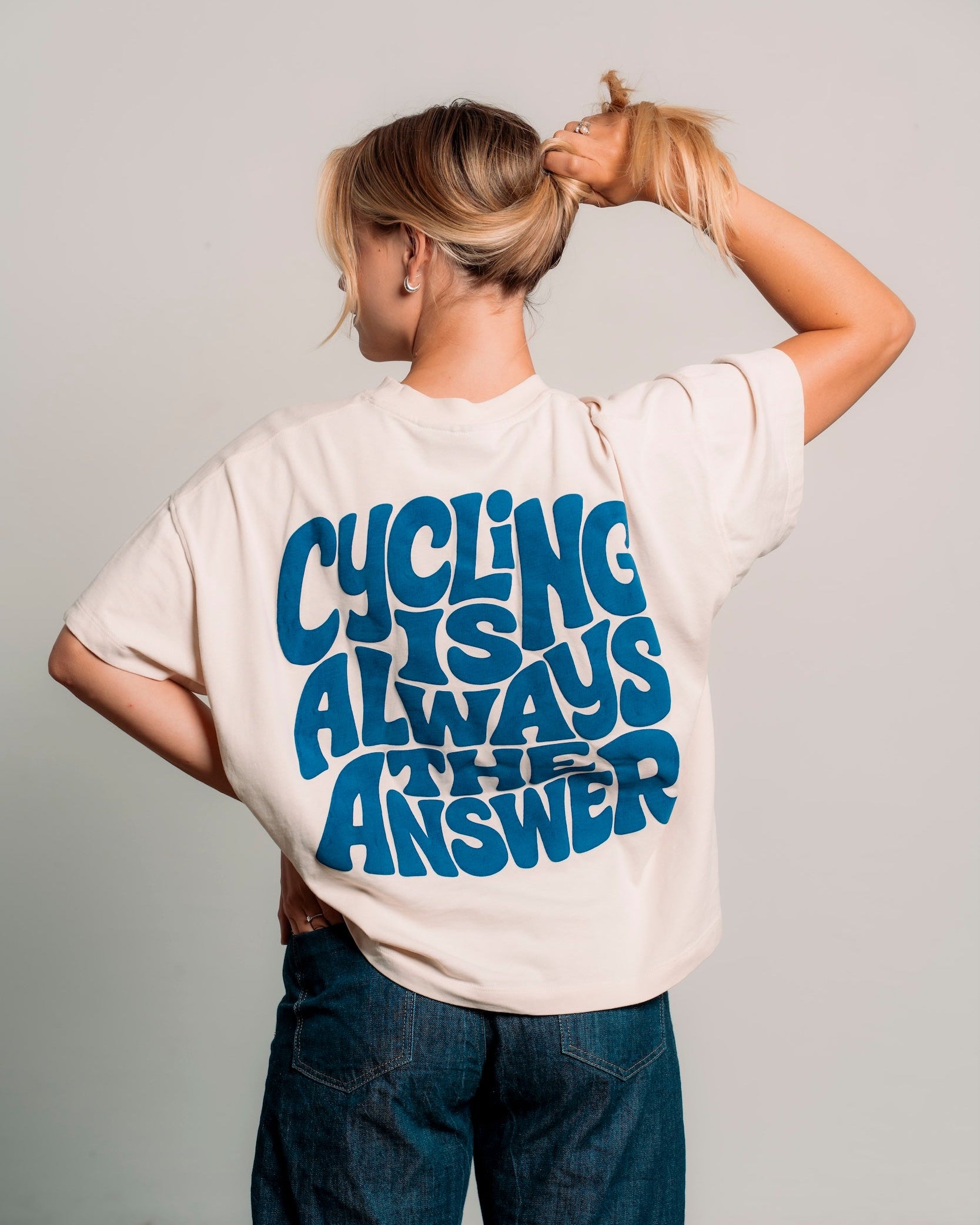 Cycling is always the answer - Oversized Shirt